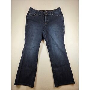 Lane Bryant Bootcut Jeans Size 20 Average Blue Tighter Tummy Technology Stretch